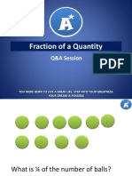 Computation - Fraction and Percentage of A Quantity