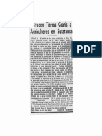ET - Ofrecen Tierras Gratis A Agricultores en Sutatausa - 19610621