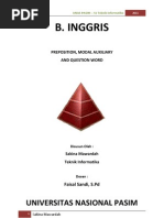 Download Materi Preposition Auxiliary And Question Word by Sakina Mawardah SN55463970 doc pdf