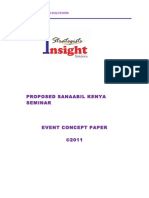 Event Concept Paper