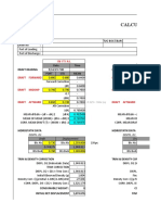 Calculation Sheet: Initial