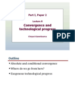 Part I Paper 2 - Lecture 8 - Convergence and Technology