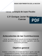 Jerarquía de Leyes Fiscales