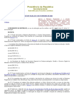 Decreto Nº 10.234 Aprova A Estrutura Regimental Das Funcoes de Confianca Do Icmbio