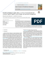 Reusable Packaging in Supply Chains A Review of Environmental and Economic Impacts, Logistics System Designs, and Operations Management