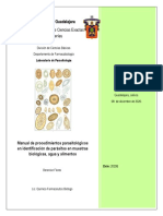 Manual de Laboratorio de Parasitología