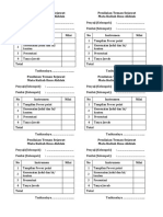 Form Penilaian Teman Sejawat Presentasi