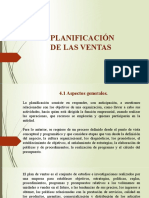 Planificación de Las Ventas