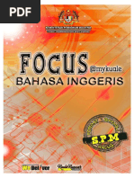 Bahasa Inggeris Modul Focus BI Kuala Kangsar | PDF
