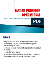 Standar Prosedur Operasional April