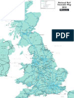 Network Rail Geographic Map 2010