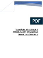 UTN-Instalacion SERVER - CENTOS