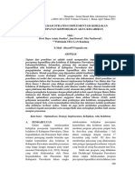 Optimalisasi Strategi Implementasi Kebijakan Percepatan Kepemilikan Akta Kelahiran