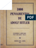 1000 Pensamentos de Adolf Hitler