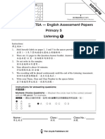 Proficient in TSA - English Assessment Papers Primary 5 Listening