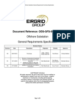 ODS GFS 00 001 R2 Offshore Substation General Requirements Specification