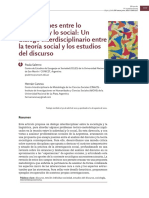 Tensiones individual-social: Diálogo AD-teoría sociológica