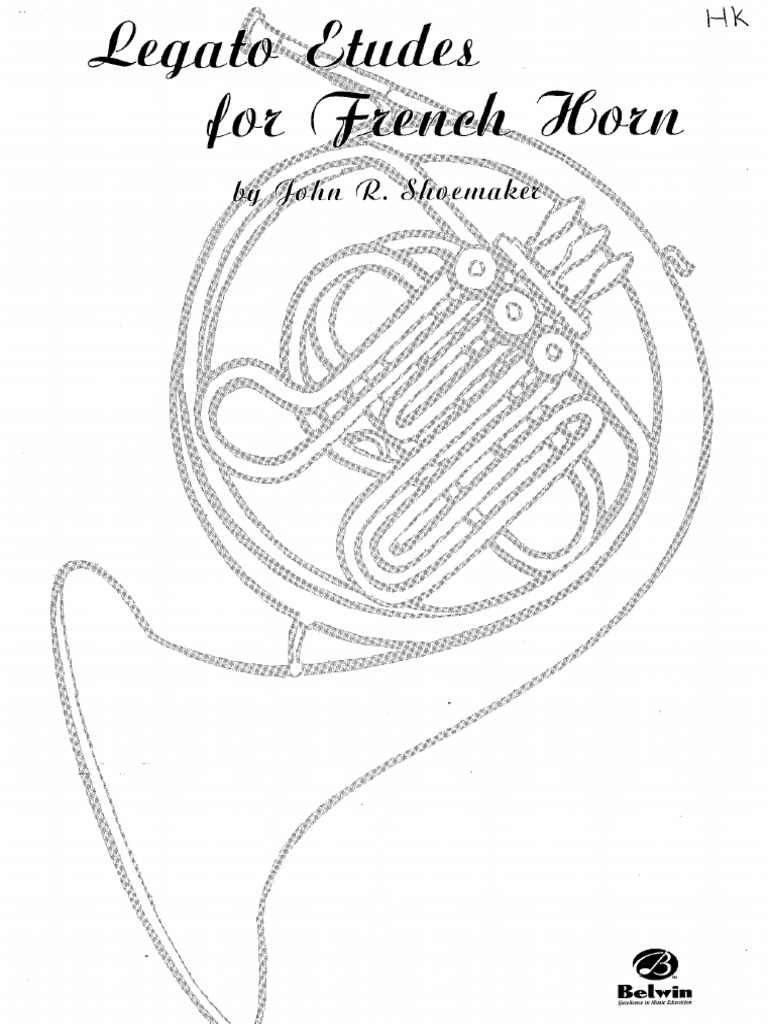 R.SHOEMAKER Legato Etudes PDF