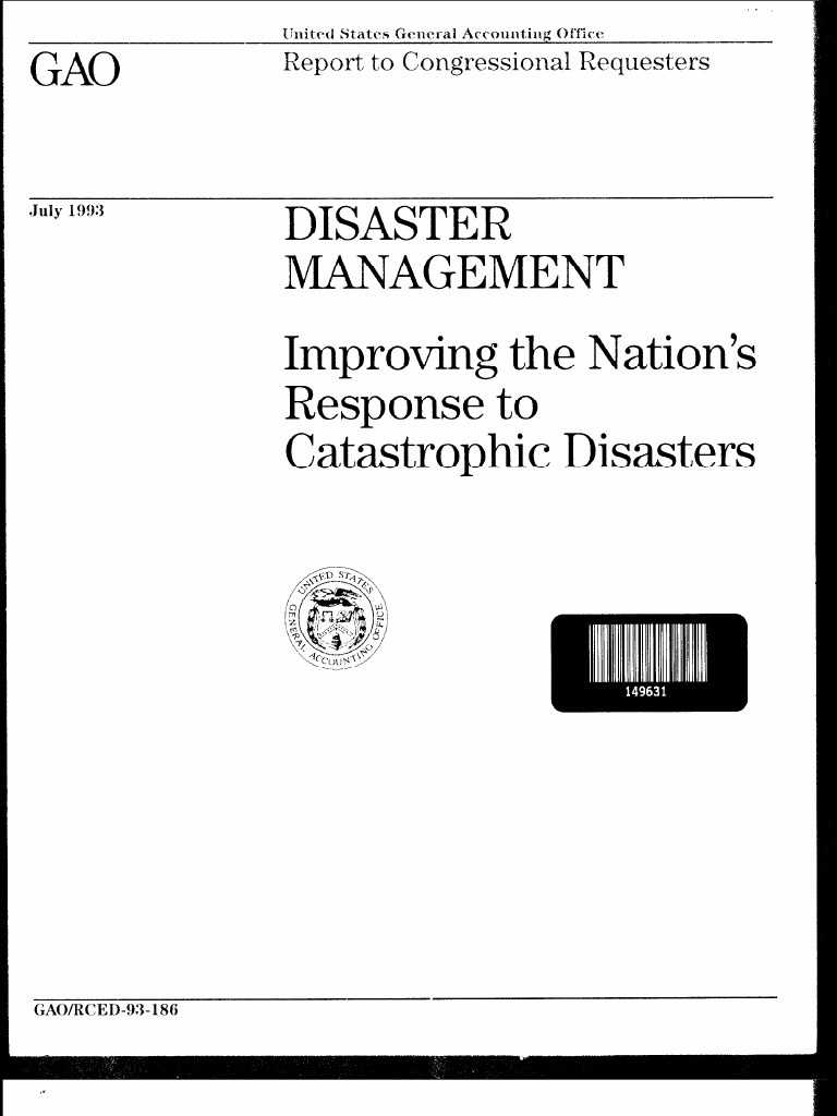 DM of USA | PDF | Federal Emergency Management Agency | Emergency ...
