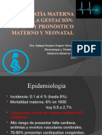 Cardiopatía materna durante la gestación: manejo y pronóstico materno y neonatal