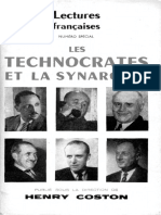 Coston Henry Les Technocrates Et La Synarchie PDF