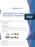 Manajemen Dan Struktur Organisasi Transportasi