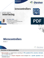 IoT and Applications - Unit 2: Sensors, Microcontrollers and Interfacing