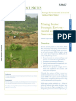 World Bank - Strategic Environmental Assessment