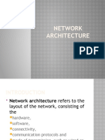 Network Architecture Types and Models