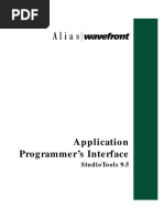 Alias - Wavefront OpenModel