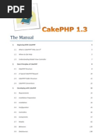 Download CakePHP 13 Manual by Abdessamad Kebabra SN55468936 doc pdf