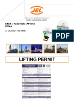Lifting Permit Checklist