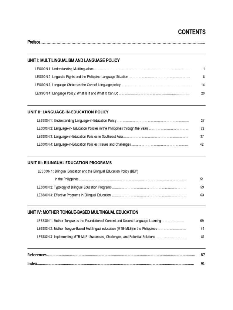 Book of Language Programs and Policies in Multilingual Societies ...
