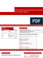 Registro de Campos en Remedy para Incidencias Automáticas