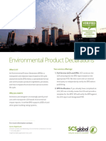 Environmental Product Declarations: What Is It? Two Service Offerings