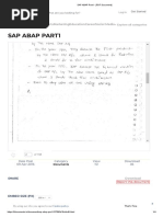 Sap Abap Part1 - (PDF Document)