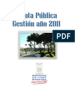 Cuente Publica 2011