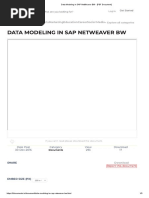 Data Modeling in Sap Netweaver BW: Traveltechnologysportsmarketingeducationcareersocial Media