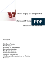 Muscle Biopsy and Interpretation: Presenter:Dr Suzeena Sayyed Ali Shakoor. Moderator:Dr Amrutha