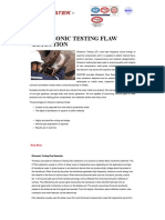 Ultrasonic Thickness Flaw Detection