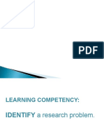 Formulating Research Problems: Identify Clear Objectives and Sources