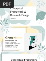 GROUP 4 Conceptual Framework Research Design