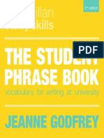 The Student Phrase Book - Vocabulary For Writing at University, Second Edition (2020)