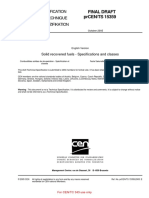 Final Draft Prcen/Ts 15359: Technical Specification Spécification Technique Technische Spezifikation