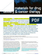 Carbon Materials For Drug Delivery & Cancer Therapy: Zliu@suda - Edu.cn Hdai@stanford - Edu