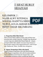 Sifat-Sifat Huruf Hijaiyah Kelompok 2 XII-IPA-1