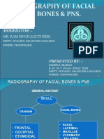 Radiography of Facial Bones & PNS.: Moderator