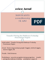 Review Jurnal NOVIYANTI 11021800163 7E-APJ