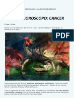 Regalos Horoscopo Cancer