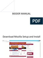 Bidder Manual